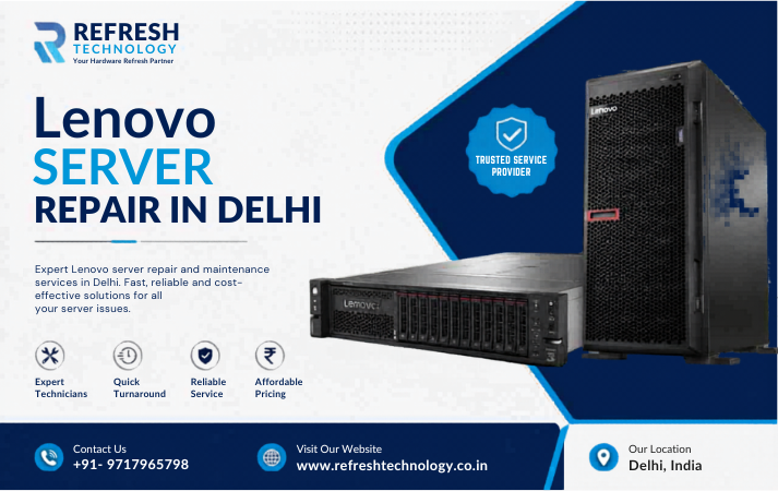 Lenovo Server Repair in Delhi