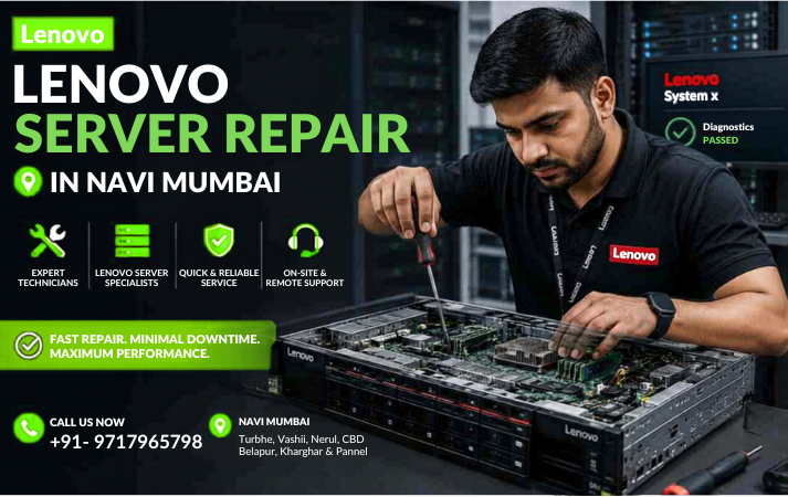 Lenovo Server Repair in Navi Mumbai