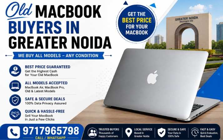 Old macbook buyers in Greater Noida
