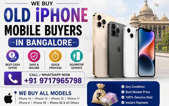 Old iPhone Mobile Buyers in Bangalore