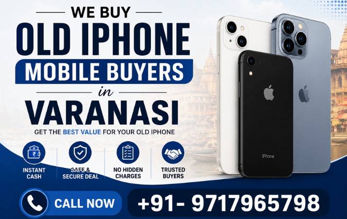 Old iPhone Mobile Buyers in Varanasi