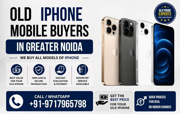 Old iPhone Mobile Buyers in Greater Noida