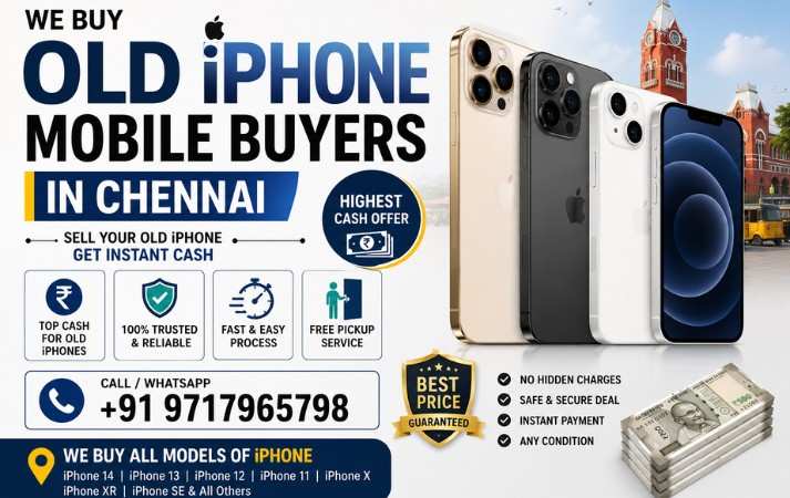 Old iPhone Mobile Buyers in Chennai