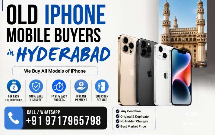 Old iPhone Mobile Buyers in Hyderabad